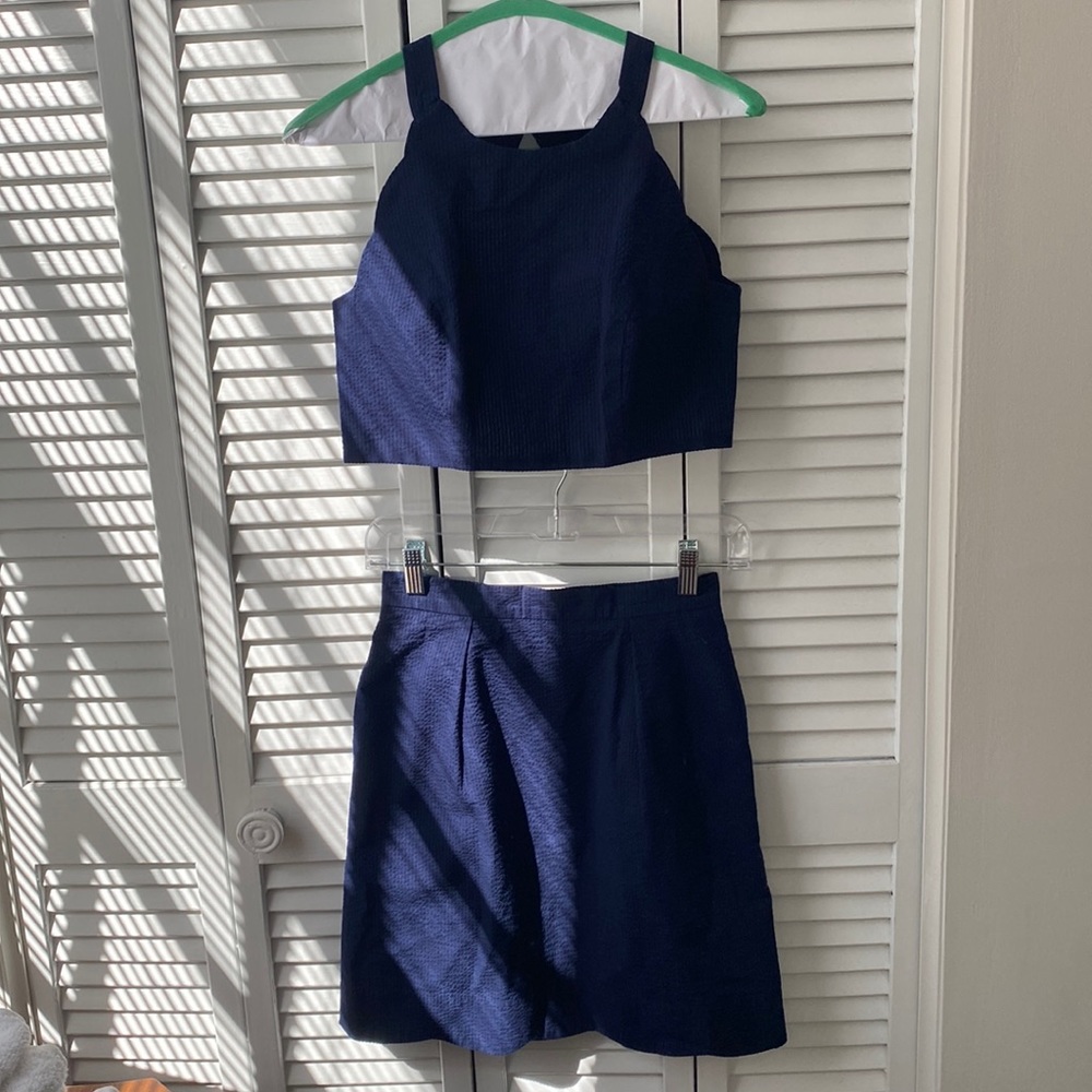 Navy two piece set